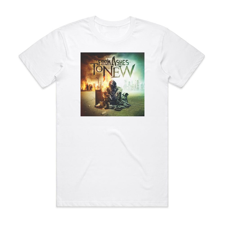 From Ashes To New From Ashes To New Album Cover T-Shirt White