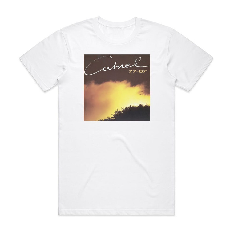 Francis Cabrel 77 87 Album Cover T-Shirt White