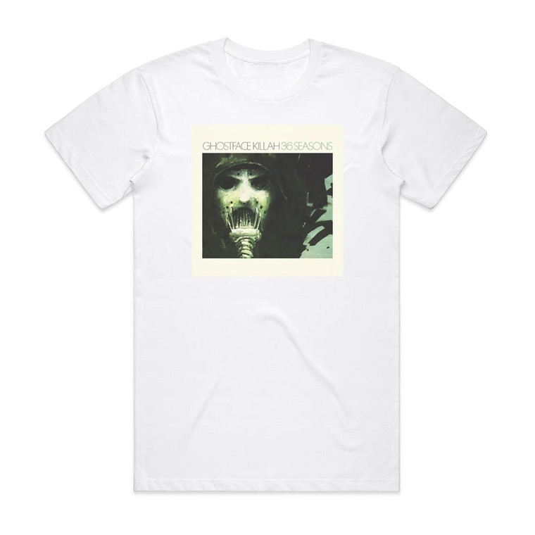Ghostface Killah 36 Seasons Album Cover T-Shirt White