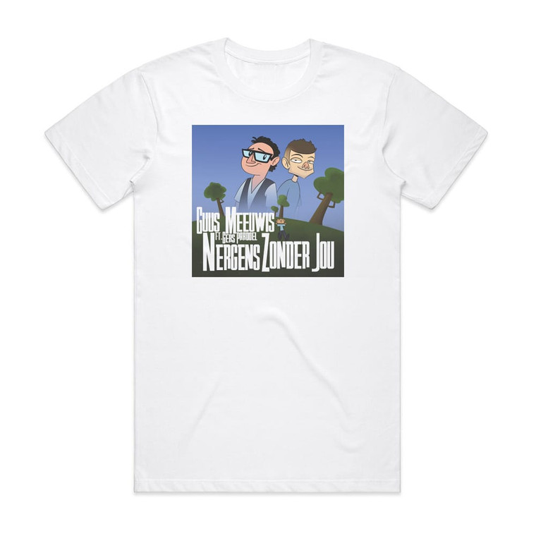 Gers Pardoel Nergens Zonder Jou Album Cover T-Shirt White