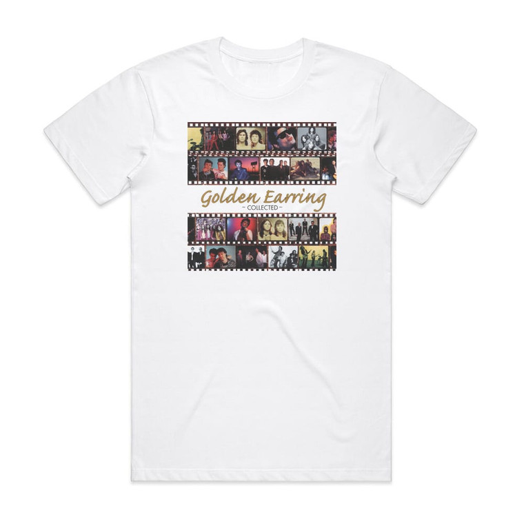 Golden Earring Collected Album Cover T-Shirt White