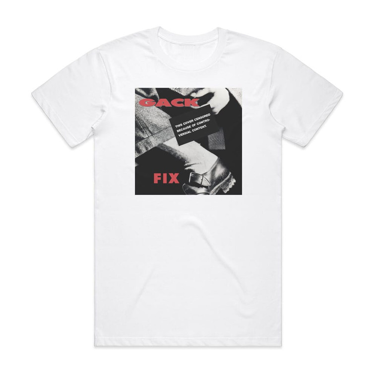 Gack Fix Album Cover T-Shirt White