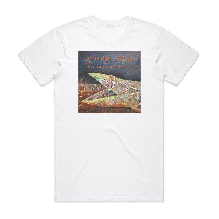 Gringo Star The Sides And In Between Album Cover T-Shirt White