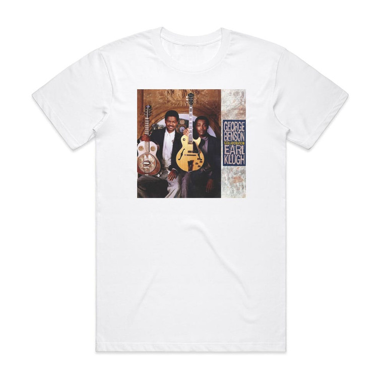 George Benson Collaboration Album Cover T-Shirt White