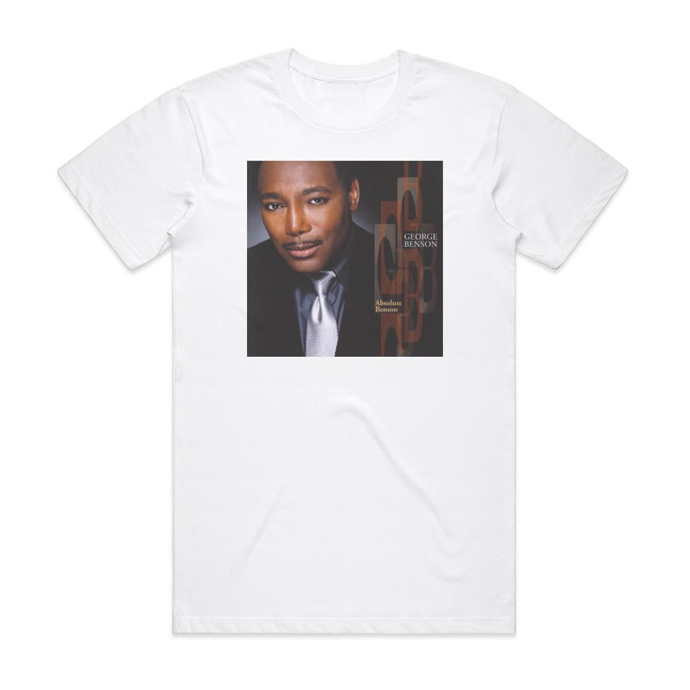 George Benson Absolute Benson Album Cover T-Shirt White