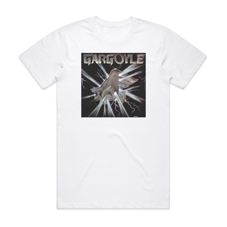 Gargoyle Gargoyle Album Cover T-Shirt White