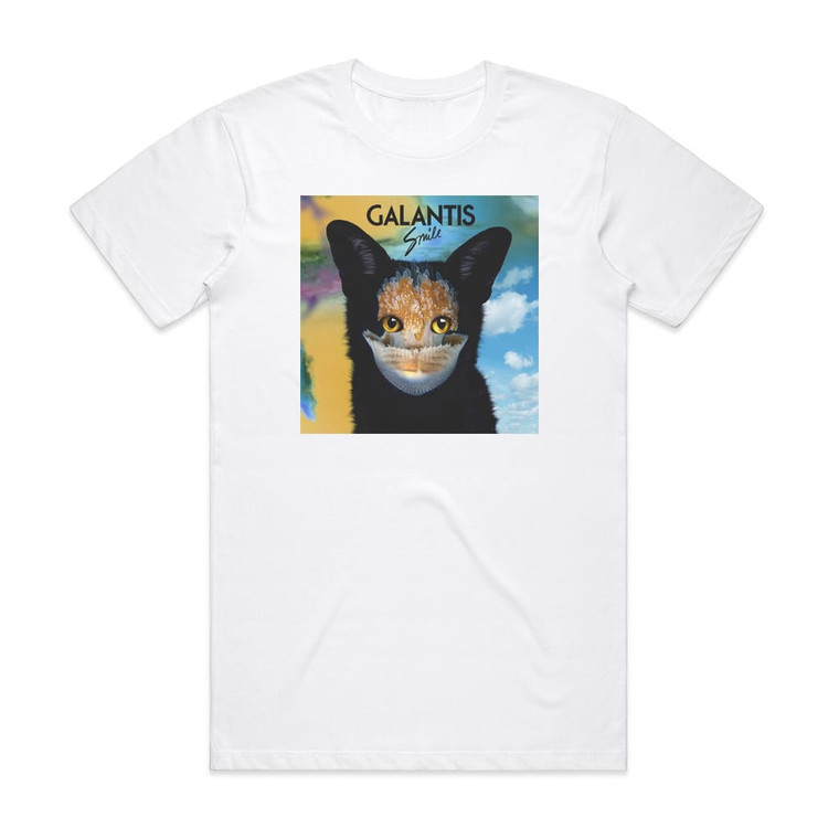 Galantis Smile Album Cover T-Shirt White