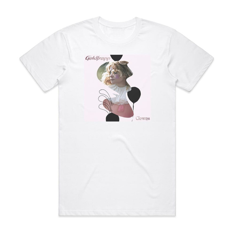 Goldfrapp Clowns Album Cover T-Shirt White