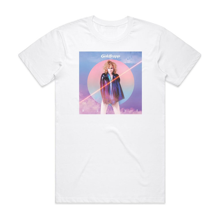 Goldfrapp Alive Album Cover T-Shirt White