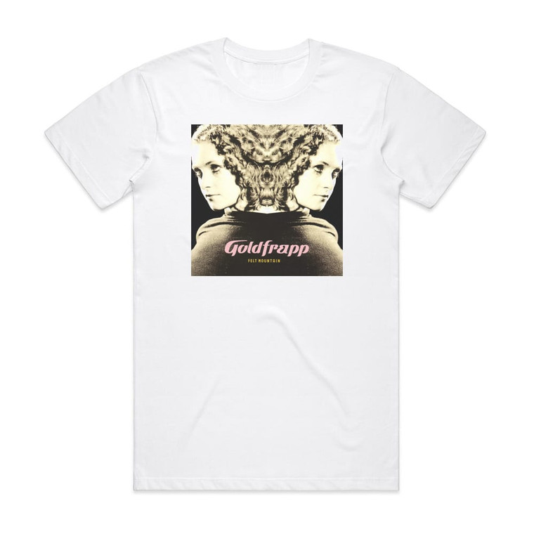 Goldfrapp Felt Mountain Album Cover T-Shirt White