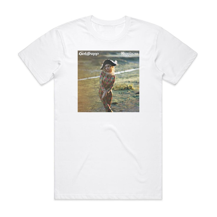 Goldfrapp Happiness Album Cover T-Shirt White