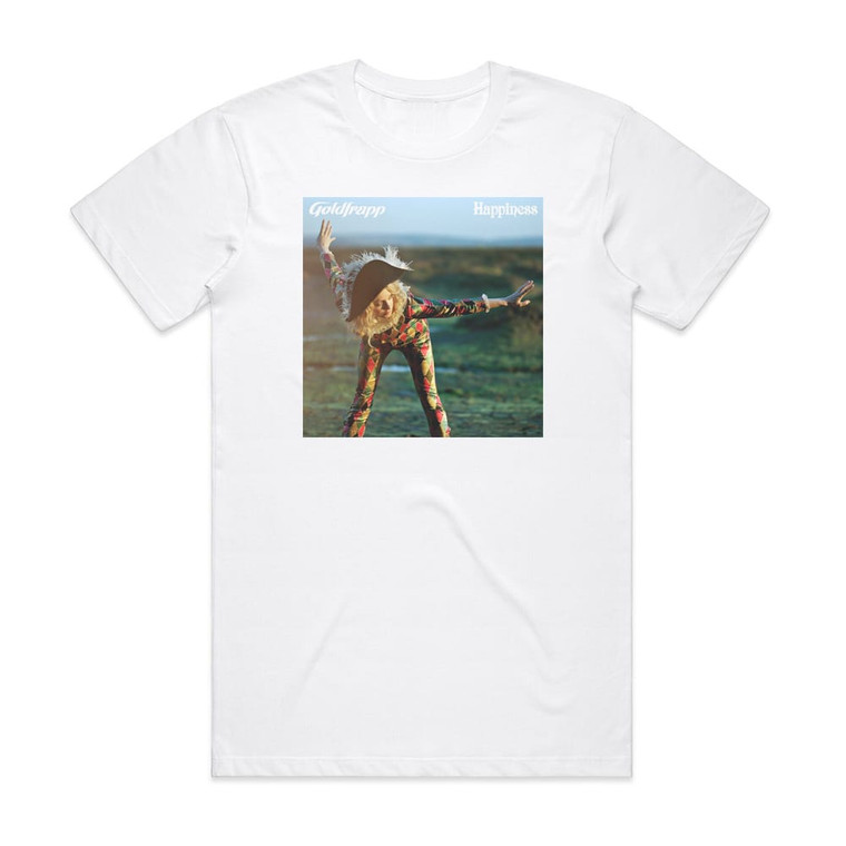Goldfrapp Happiness 1 Album Cover T-Shirt White