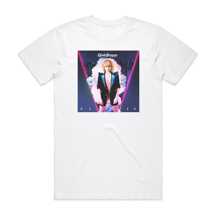 Goldfrapp Believer Album Cover T-Shirt White