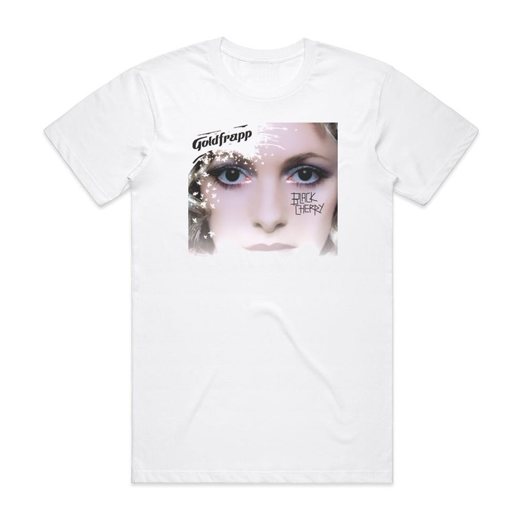 Goldfrapp Black Cherry 2 Album Cover T-Shirt White
