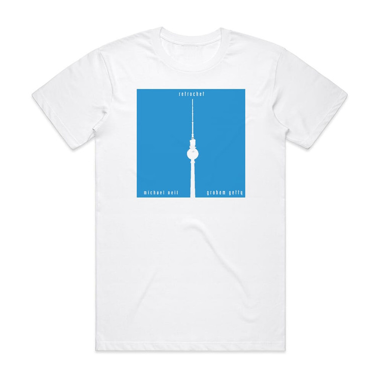 Graham Getty Retrochet I Album Cover T-Shirt White