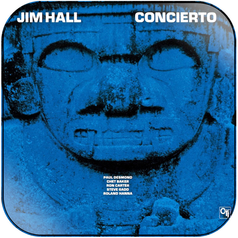 Jim Hall Concierto Album Cover Sticker