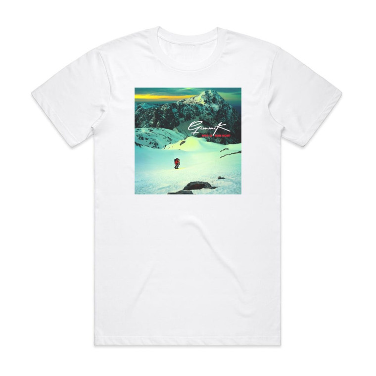 Gimmik Who Is Num Num Album Cover T-Shirt White Gimmik Who Is Num Num Album Cover T-Shirt White