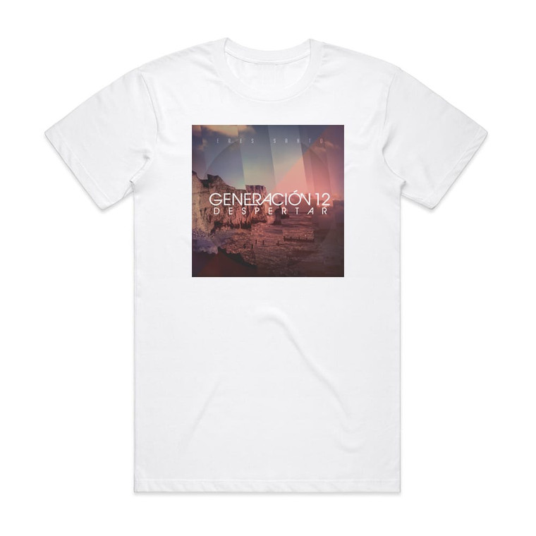 Generacion 12 Eres Santo Album Cover T-Shirt White