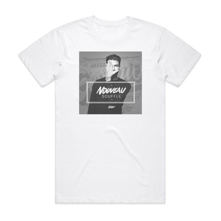 Georgio Nouveau Souffle Album Cover T-Shirt White