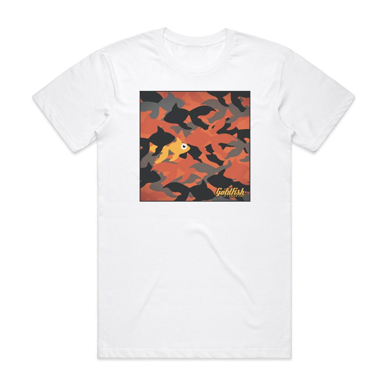 Goldfish If I Could Find Album Cover T-Shirt White
