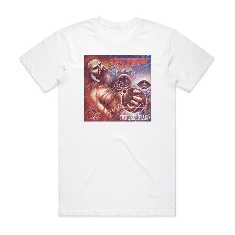 Gardenian Two Feet Stand Album Cover T-Shirt White