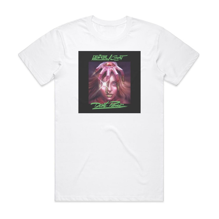 Gost Dont Panic Album Cover T-Shirt White