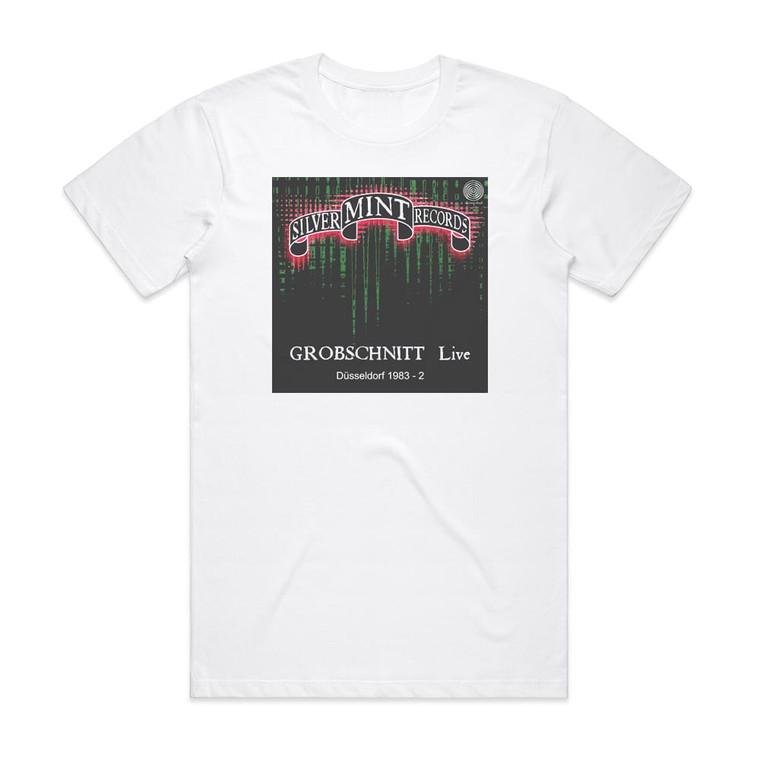 Grobschnitt Grobschnitt Live Dsseldorf 1983 Part 2 Album Cover T-Shirt White Grobschnitt Grobschnitt Live Dsseldorf 1983 Part 2 Album Cover T-Shirt White