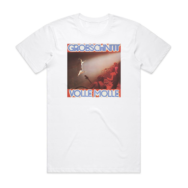 Grobschnitt Volle Molle Album Cover T-Shirt White
