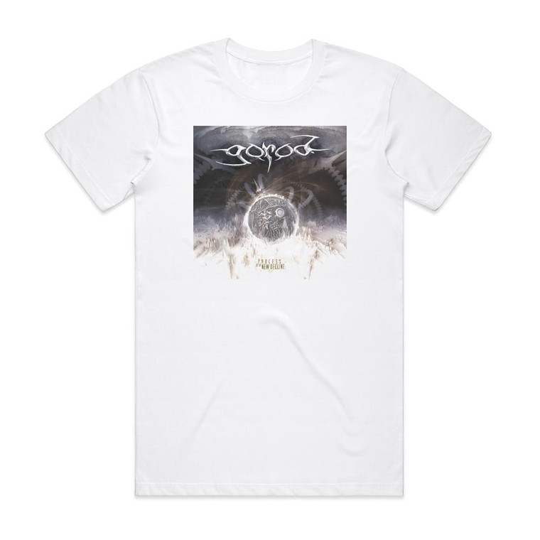 Gorod Process Of A New Decline Album Cover T-Shirt White