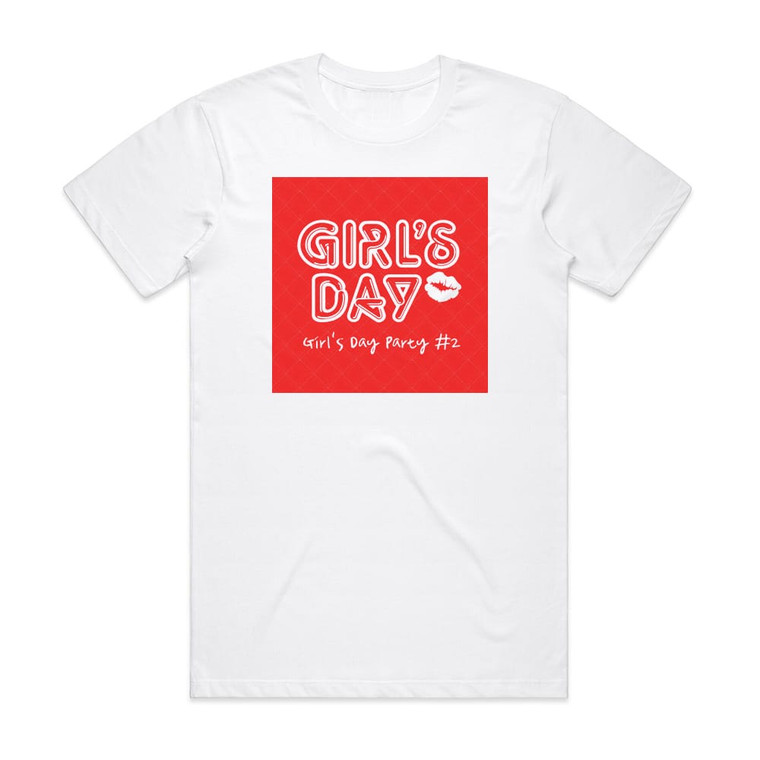 Girls Day Girls Day Party 2 Album Cover T-Shirt White