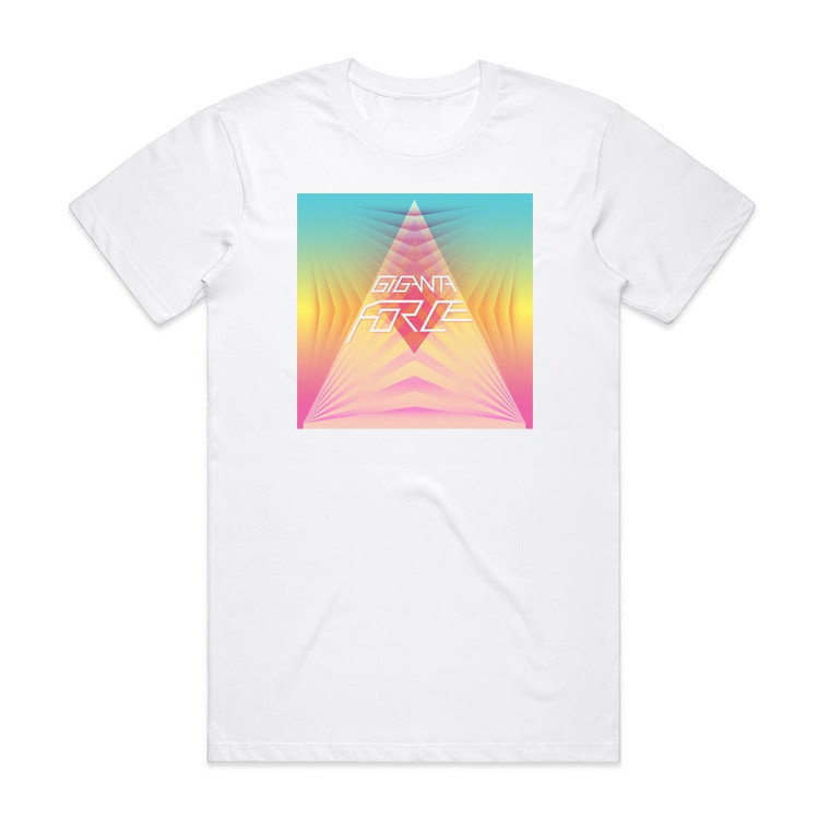 Giganta Force Album Cover T-Shirt White