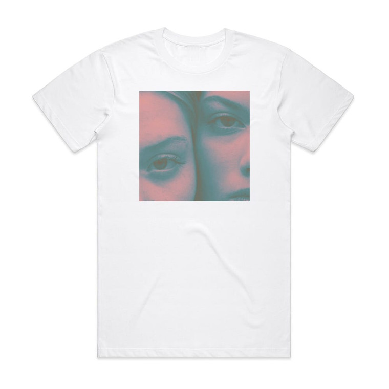 Giant Rooks Wild Stare Album Cover T-Shirt White