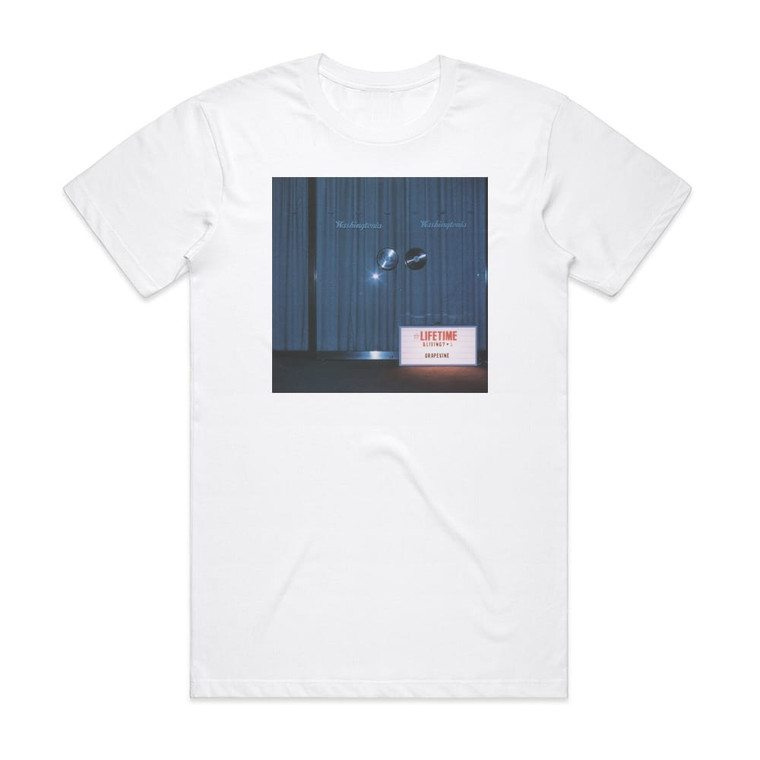 GRAPEVINE Lifetime Album Cover T-Shirt White