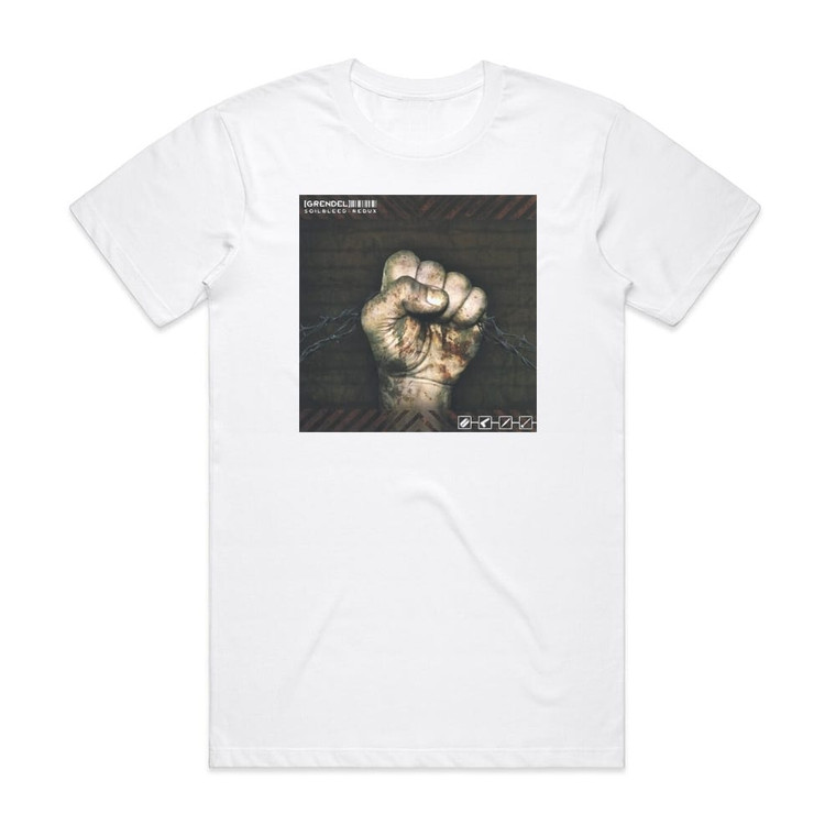 Grendel Soilbleed 2 Album Cover T-Shirt White