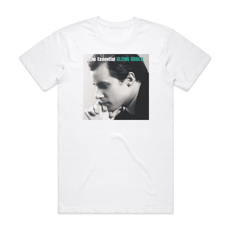 Glenn Gould The Essential Glenn Gould Album Cover T-Shirt White