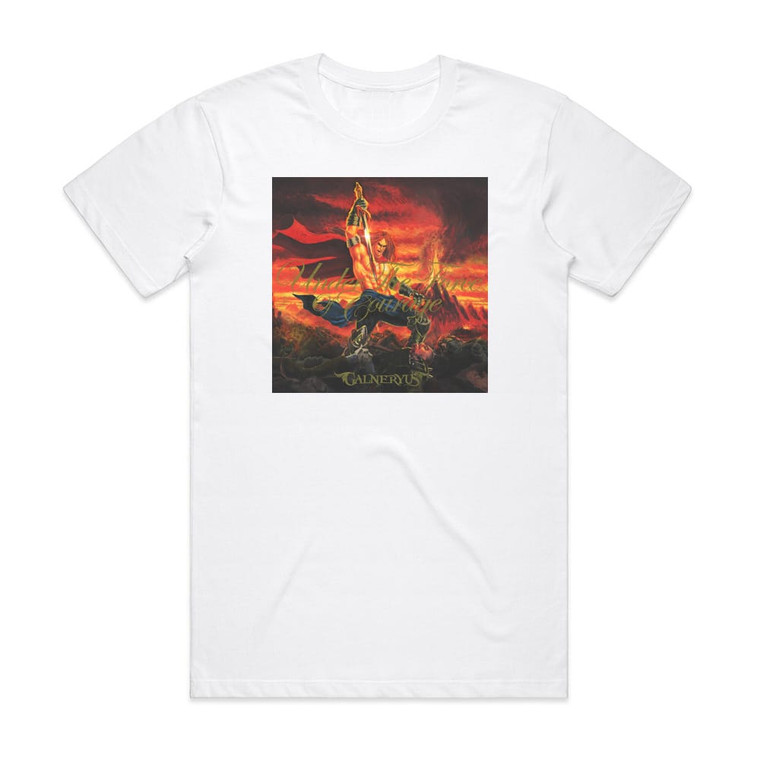 Galneryus Under The Force Of Courage Album Cover T-Shirt White