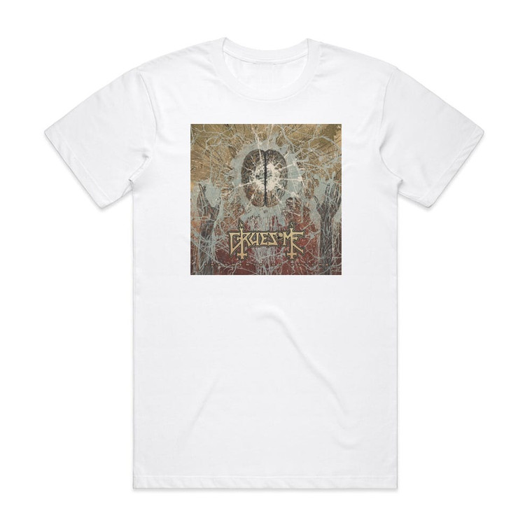 Gruesome Fragments Of Psyche Album Cover T-Shirt White
