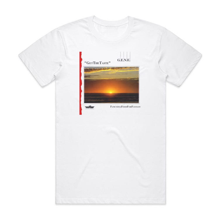 Gene Get The Taste Album Cover T-Shirt White