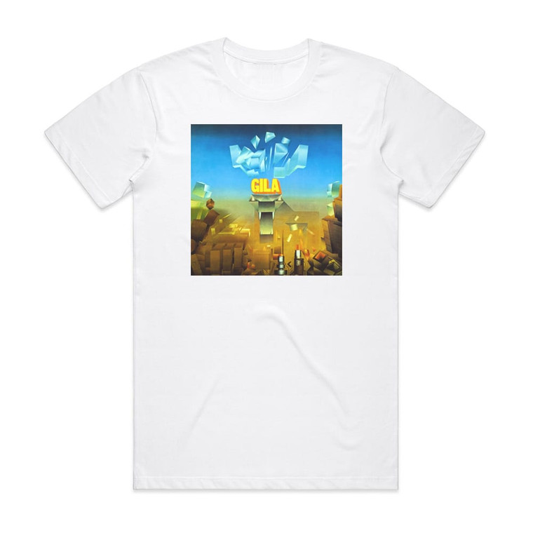 Gila Gila Album Cover T-Shirt White
