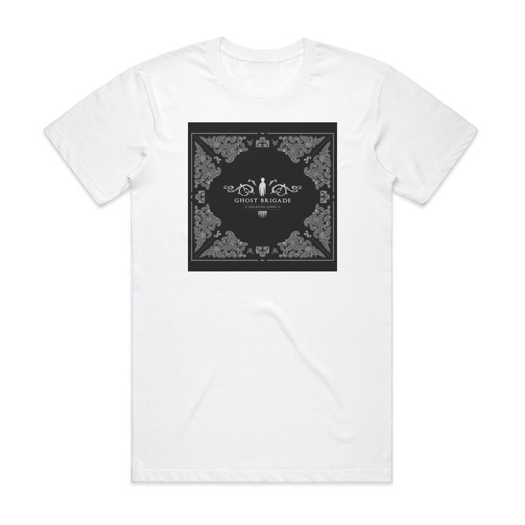 Ghost Brigade Isolation Songs Album Cover T-Shirt White