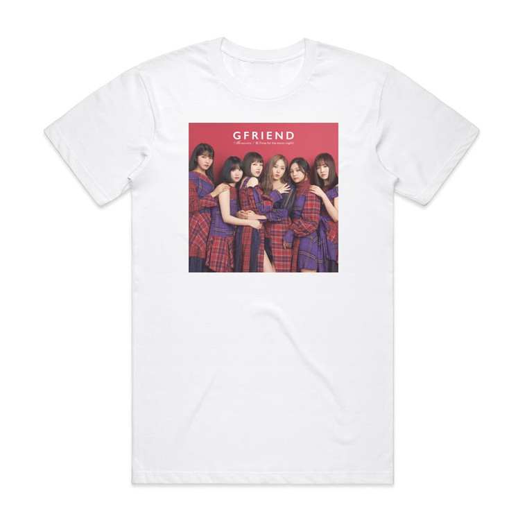 GFRIEND Memoria Time For The Moon Night Album Cover T-Shirt White