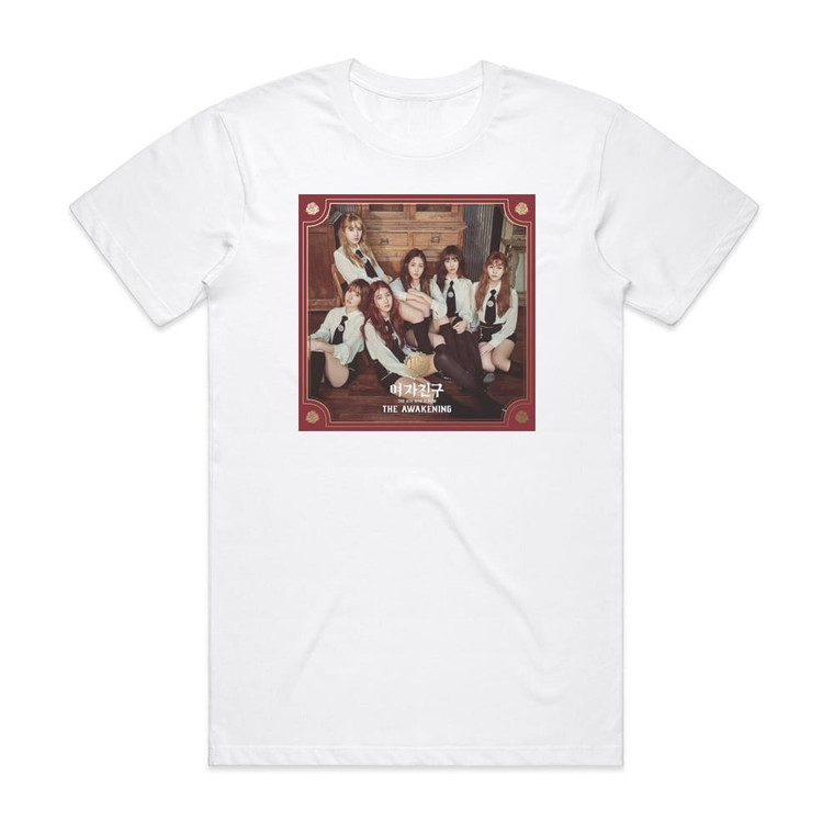 GFRIEND The Awakening Album Cover T-Shirt White