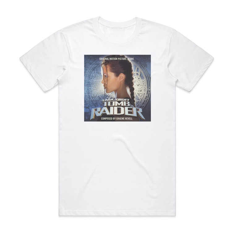 Graeme Revell Lara Croft Tomb Raider Album Cover T-Shirt White