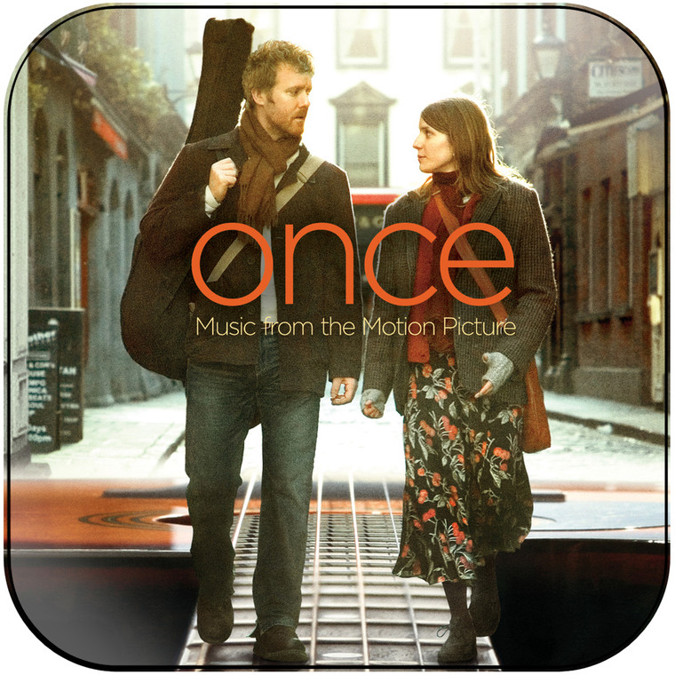 Glen Hansard and Marketa Irglova Once Album Cover Sticker