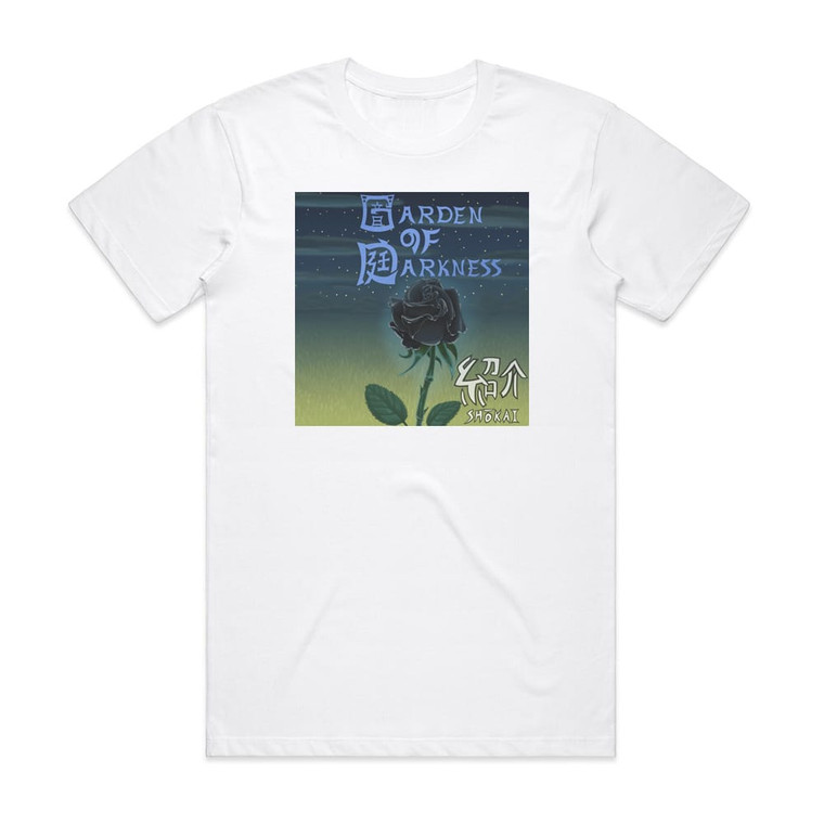 Garden of Darkness Shokai Album Cover T-Shirt White