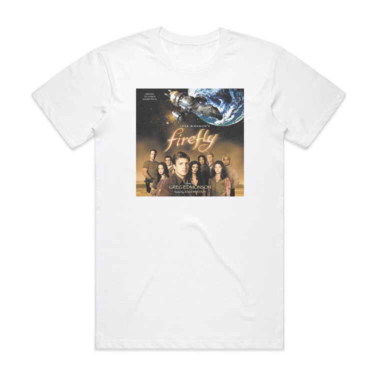 Greg Edmonson Firefly Album Cover T-Shirt White