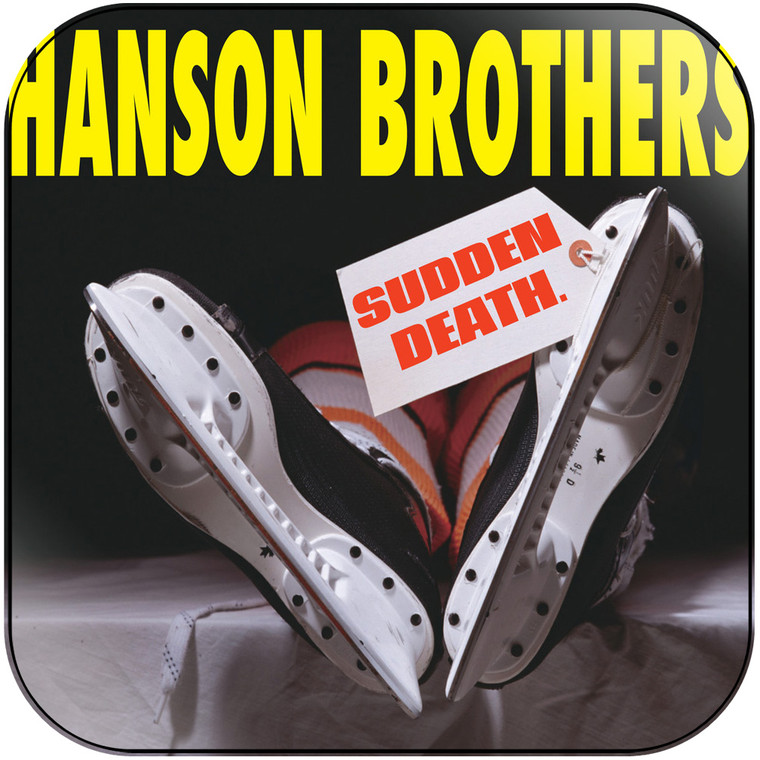 Hanson Brothers Sudden Death Album Cover Sticker