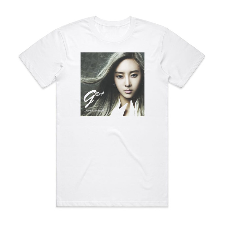 GNA Draw Gs First Breath Album Cover T-Shirt White GNA Draw Gs First Breath Album Cover T-Shirt White