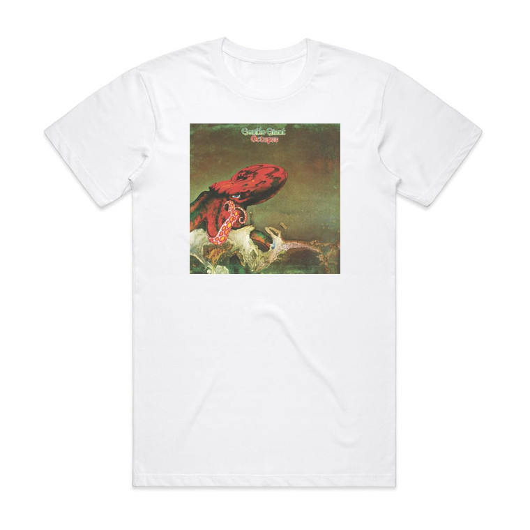 Gentle Giant Octopus Album Cover T-Shirt White