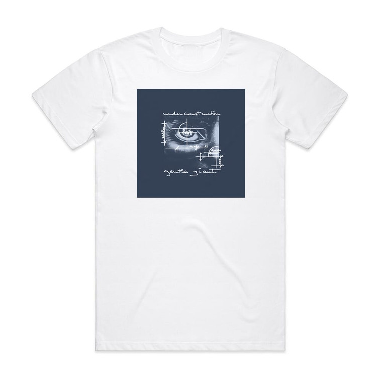 Gentle Giant Under Construction Album Cover T-Shirt White